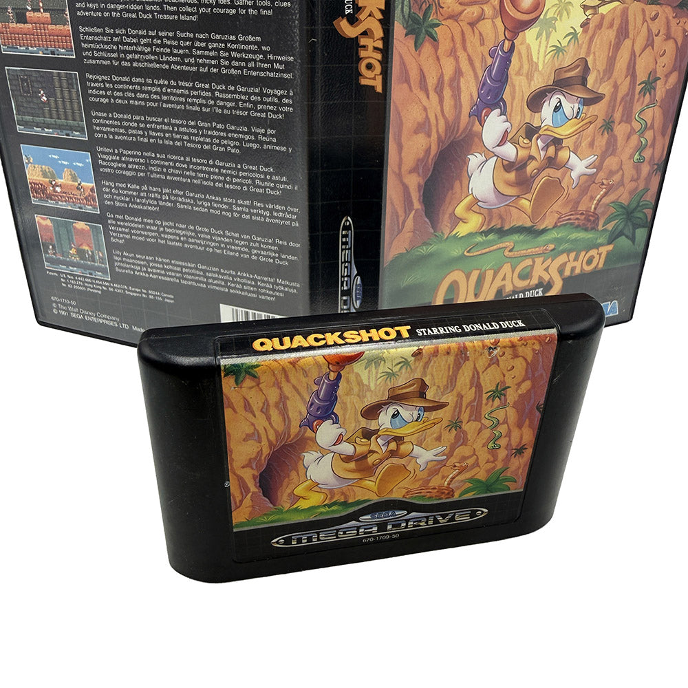 QuackShot Starring Donald Duck Sega Megadrive