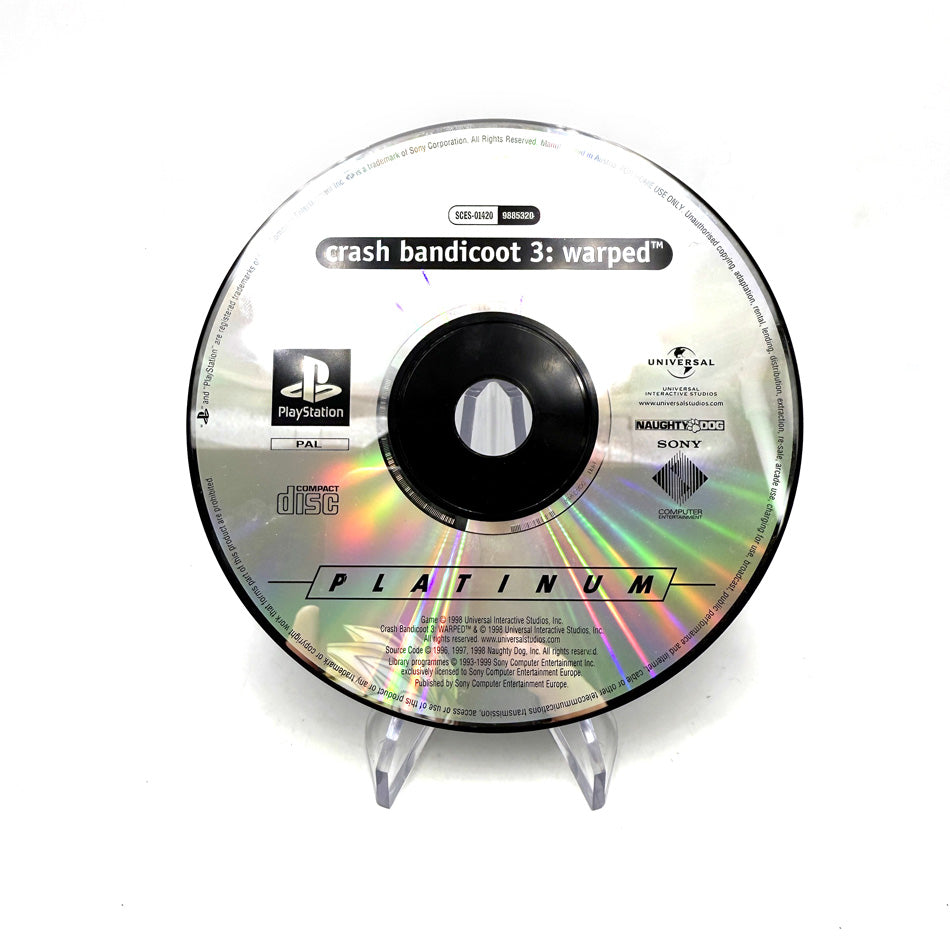 Crash Bandicoot 3 Warped Playstation 1