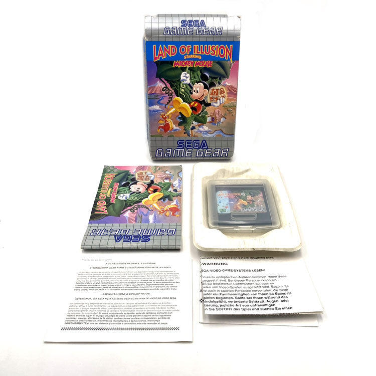 Land Of Illusion Starring Mickey Mouse Sega Game Gear