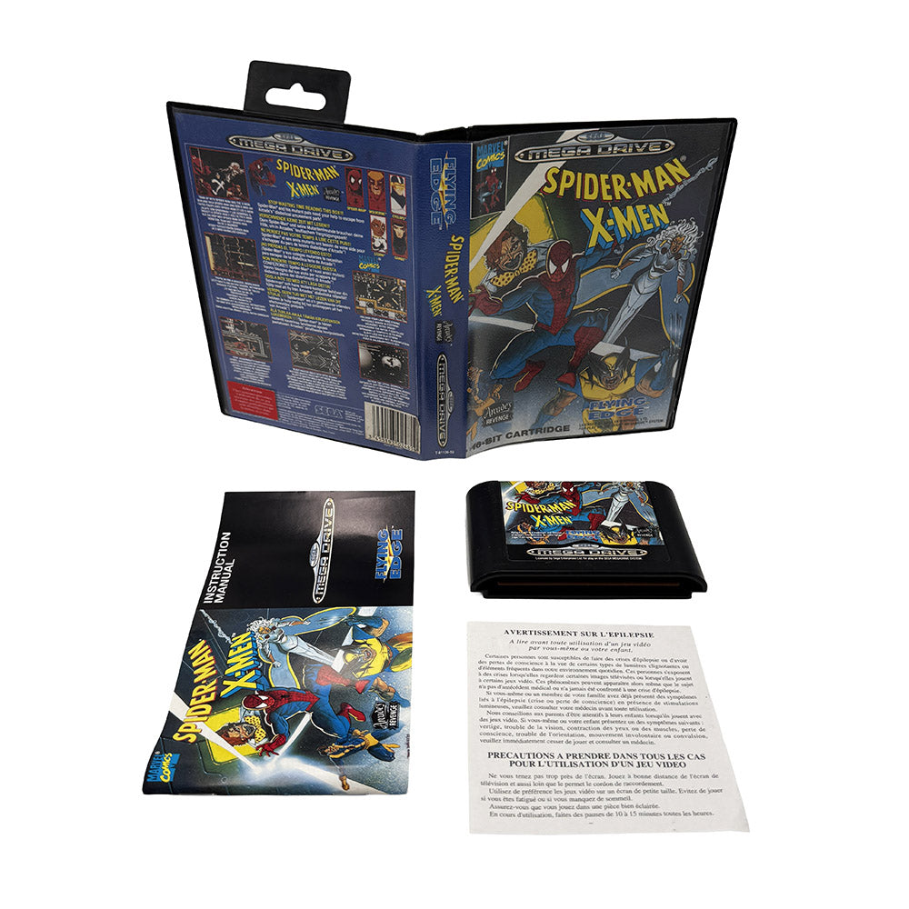 Spider-Man and the X-Men in Arcade's Revenge Sega Megadrive