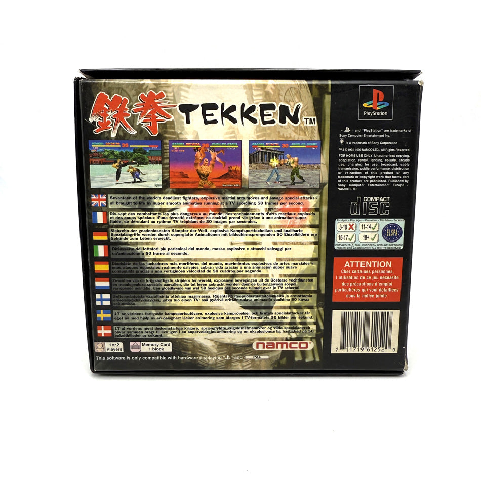 Tekken Playstation 1 (Cardboard Box)