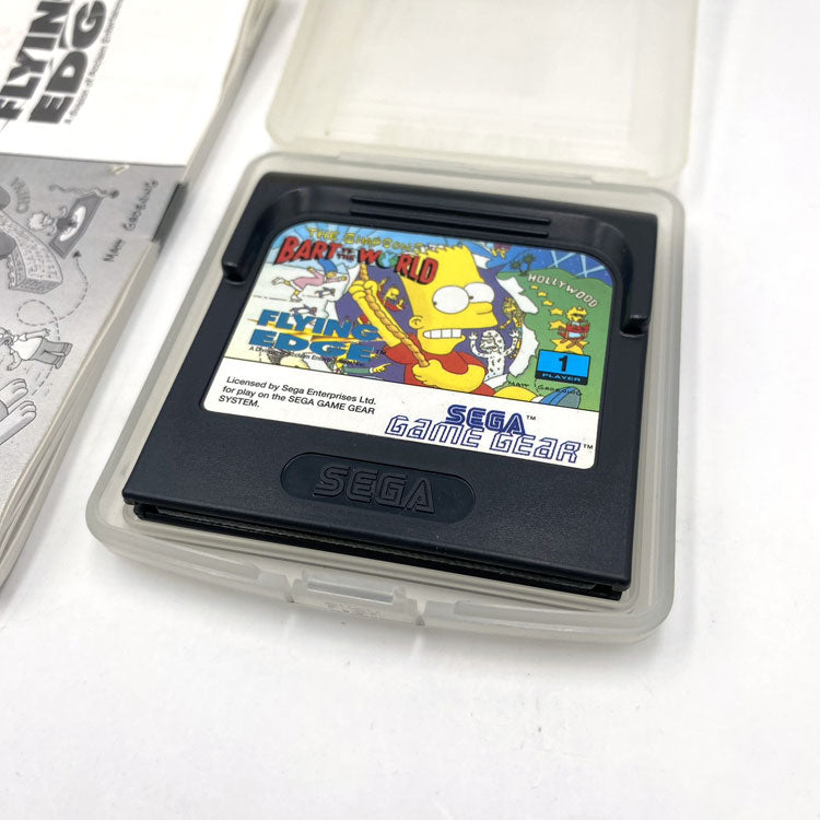 The Simpsons Bart VS The World Sega Game Gear