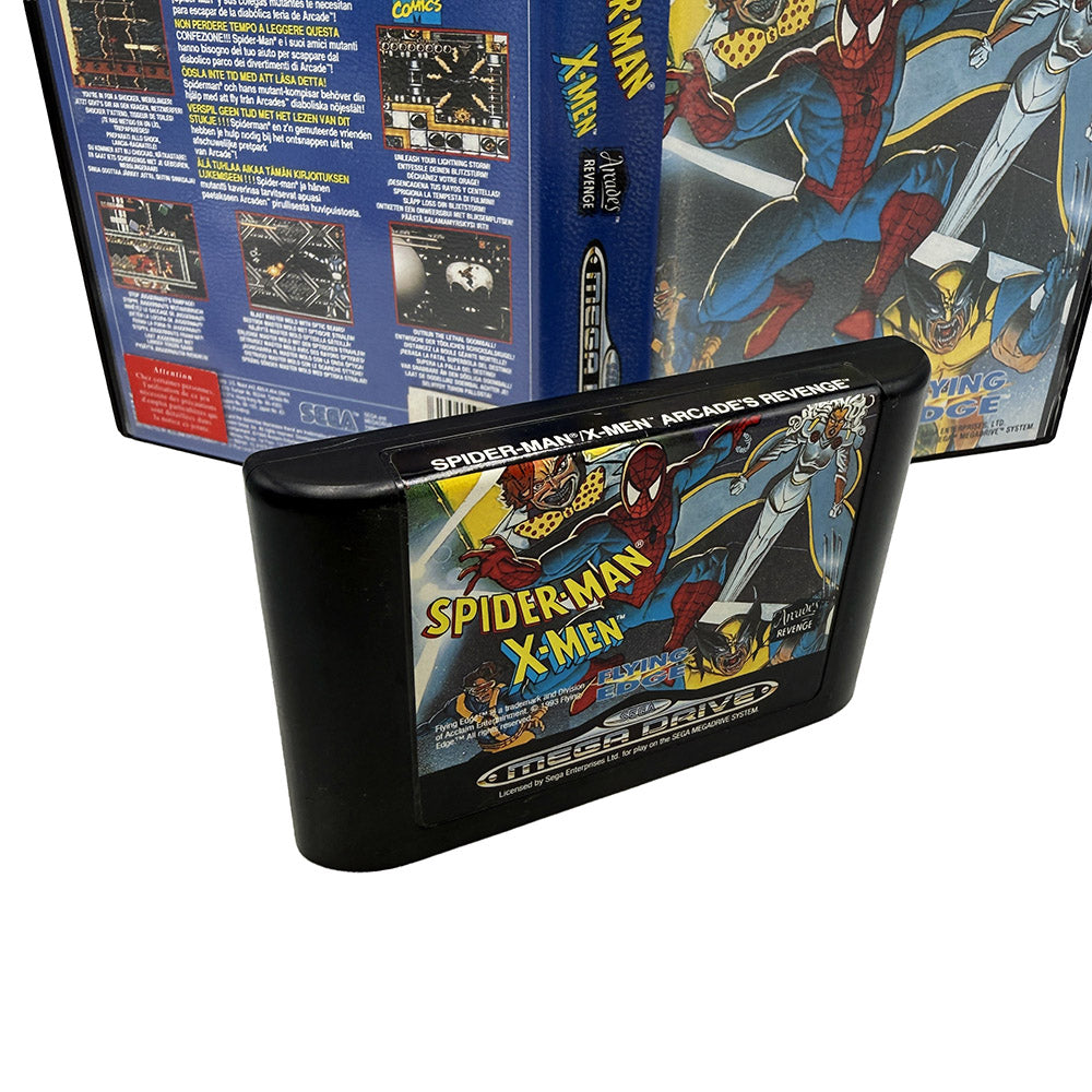 Spider-Man and the X-Men in Arcade's Revenge Sega Megadrive