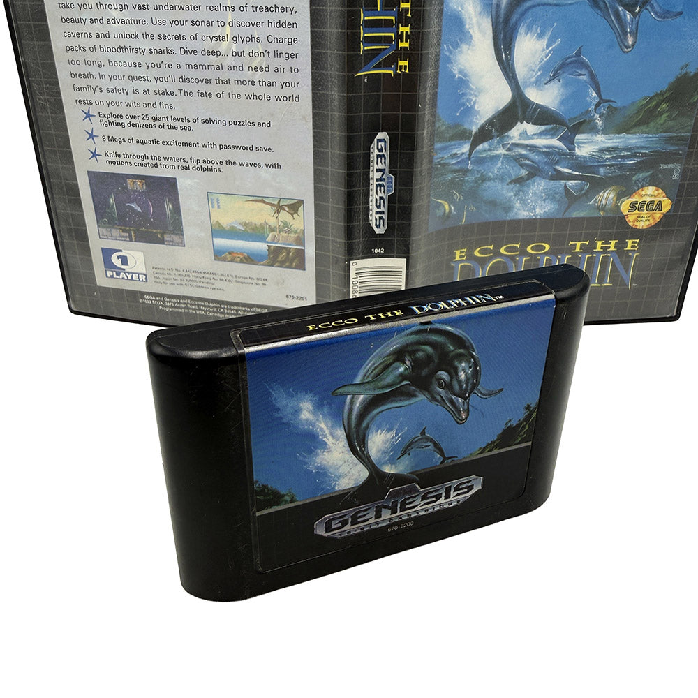 Ecco The Dolphin Sega Genesis (Sega Megadrive)