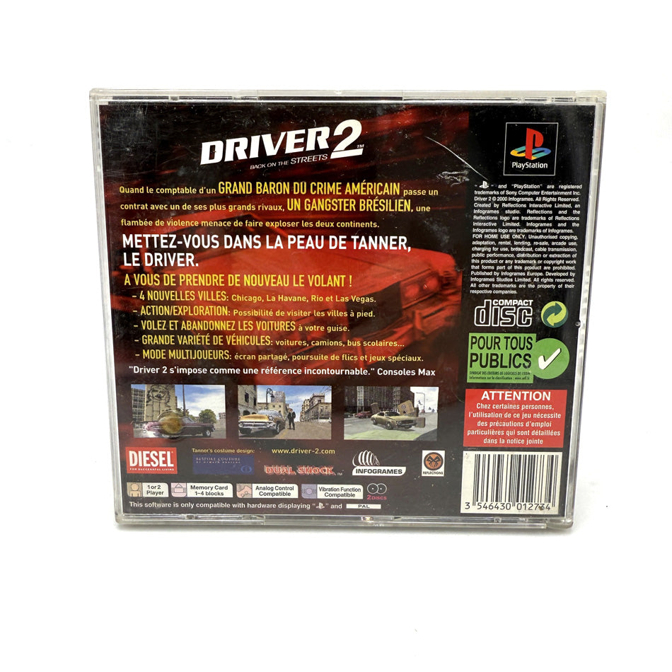 Driver 2 Back On The Streets Playstation 1