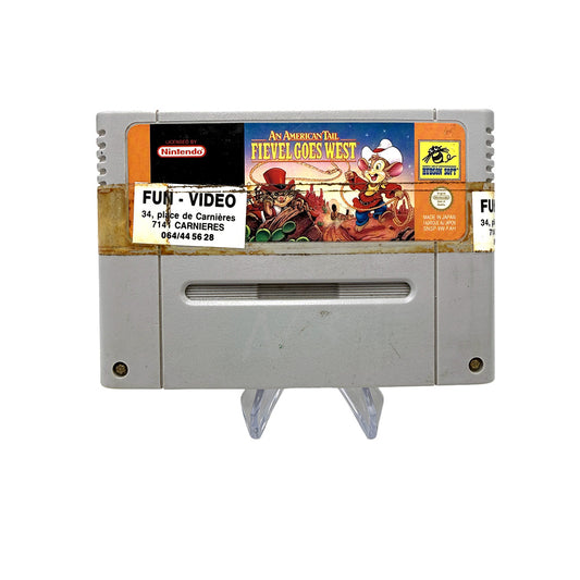 An American Tail Fievel Goes West Super Nintendo Super Nintendo