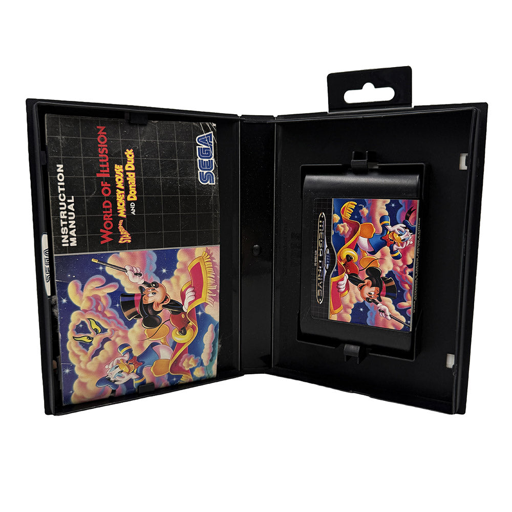 World of Illusion Starring Mickey Mouse and Donald Duck Sega Megadrive