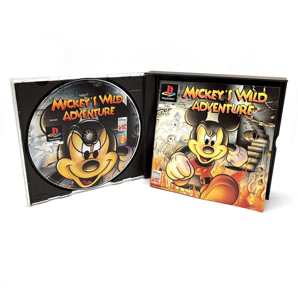 Mickey's Wild Aventure Playstation 1 Big Box (RARE)