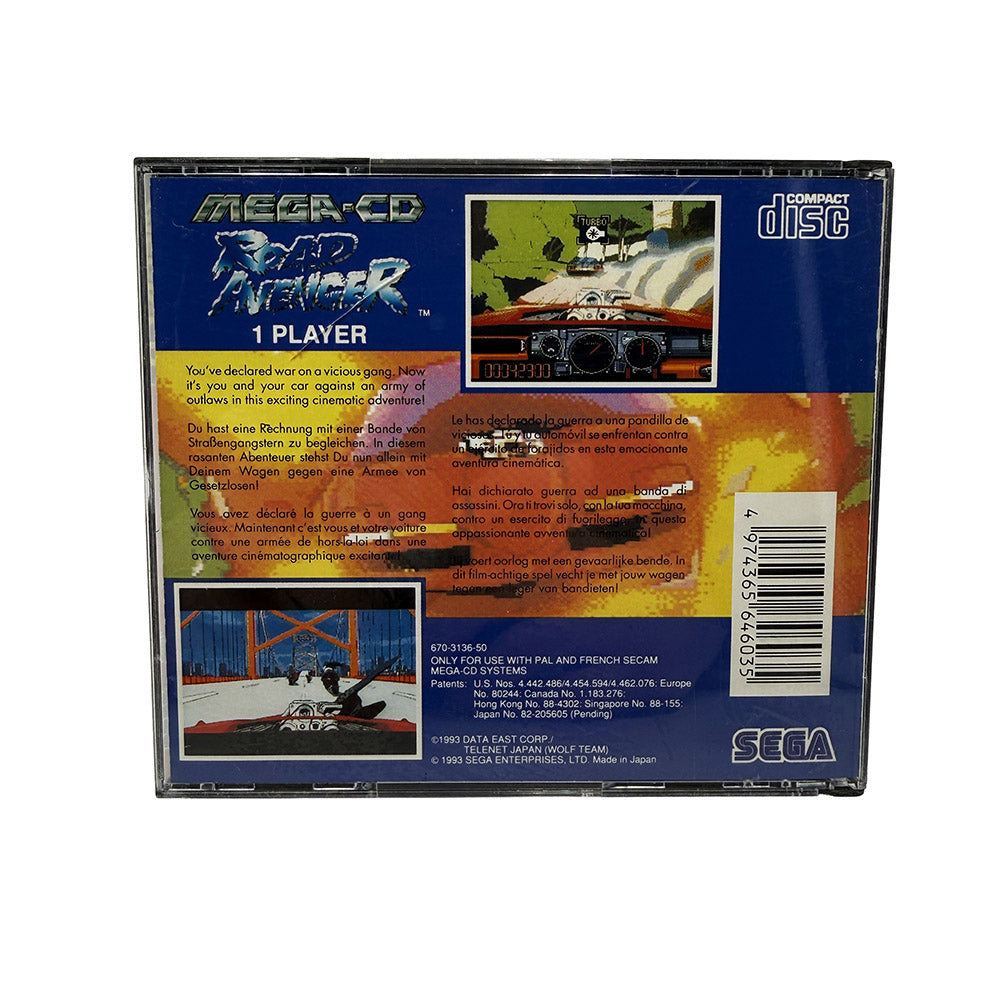 Road Avenger Sega Mega-CD