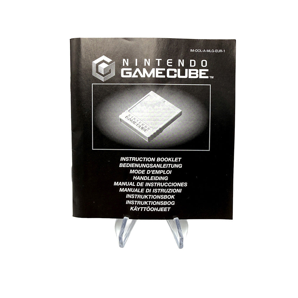 Mode d'emploi Carte Mémoire Nintendo Gamecube