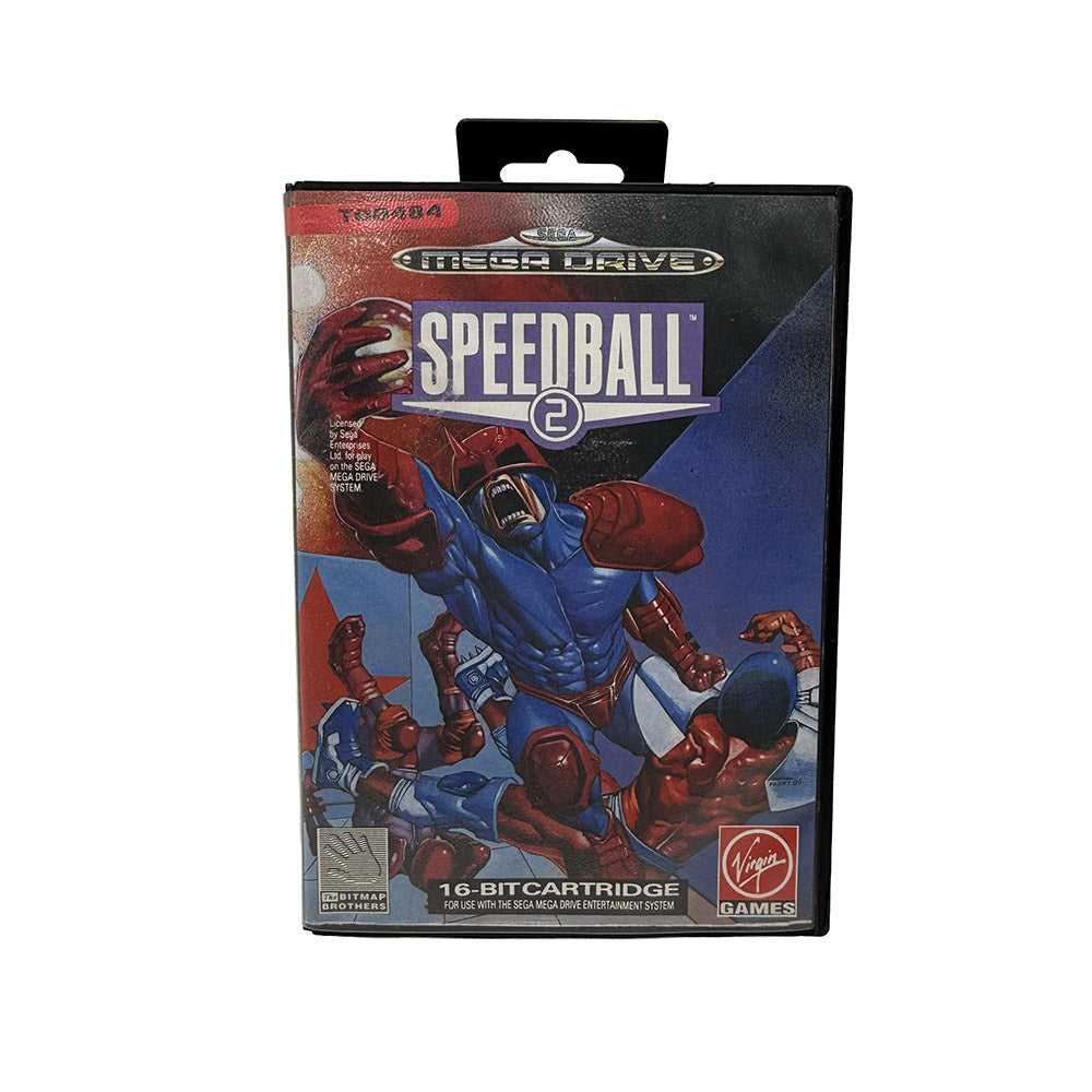 Boite et notice Speedball 2 Sega Megadrive
