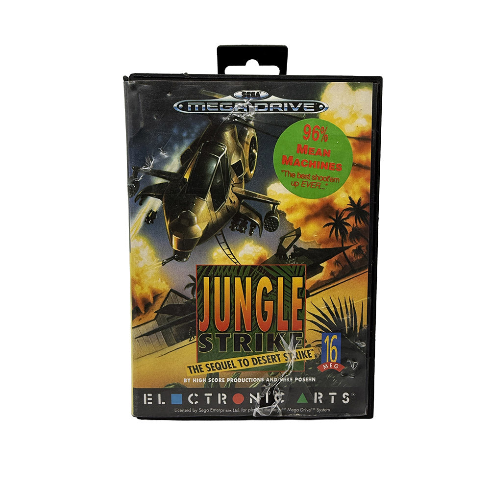 Jungle Strike The Sequel to Desert Strike Sega Megadrive
