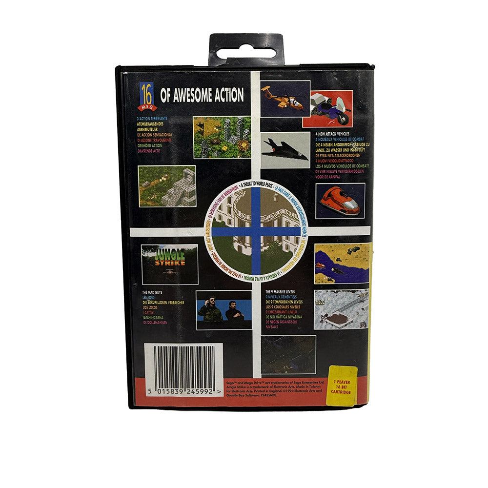 Jungle Strike The Sequel to Desert Strike Sega Megadrive