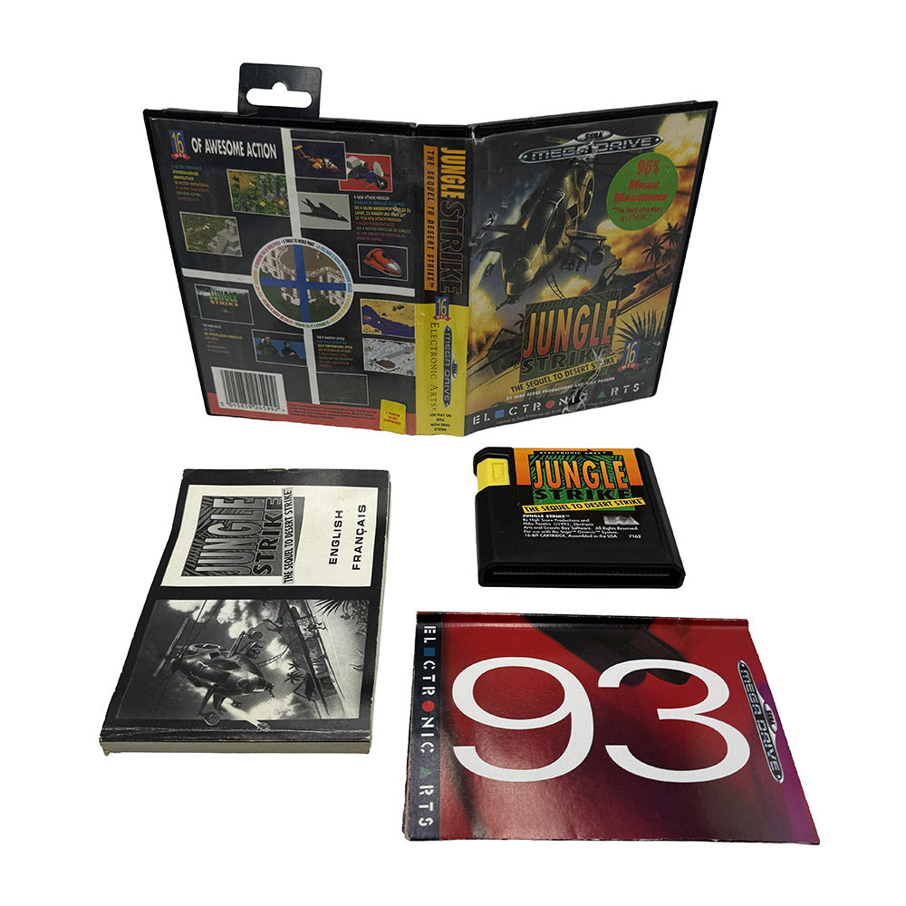 Jungle Strike The Sequel to Desert Strike Sega Megadrive