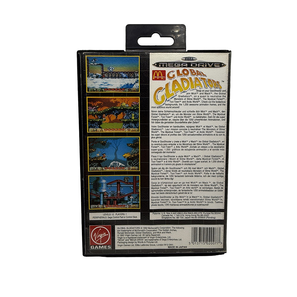 Mcdonald's Global Gladiators Sega Megadrive