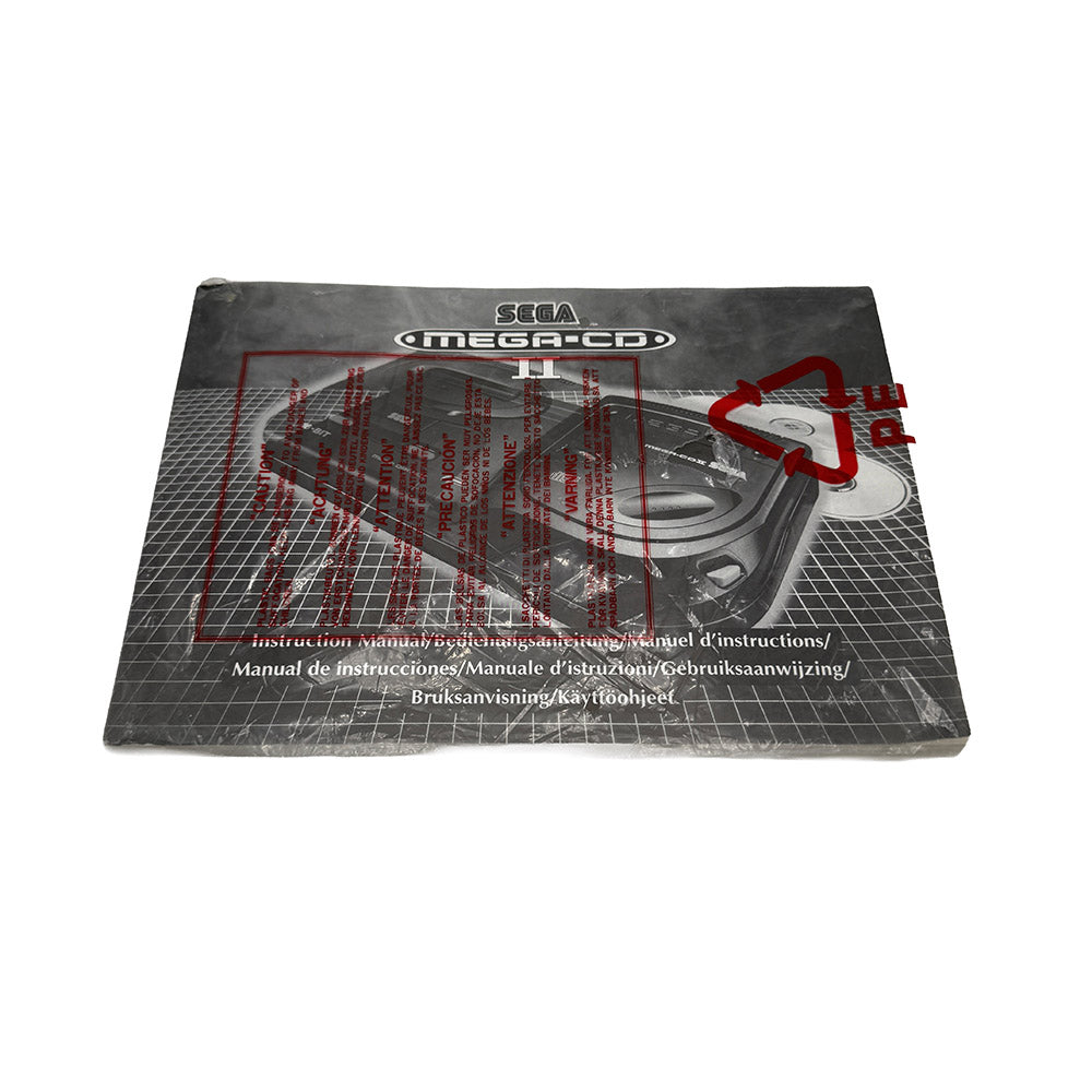Sega Mega-CD II User Manual / Instructions