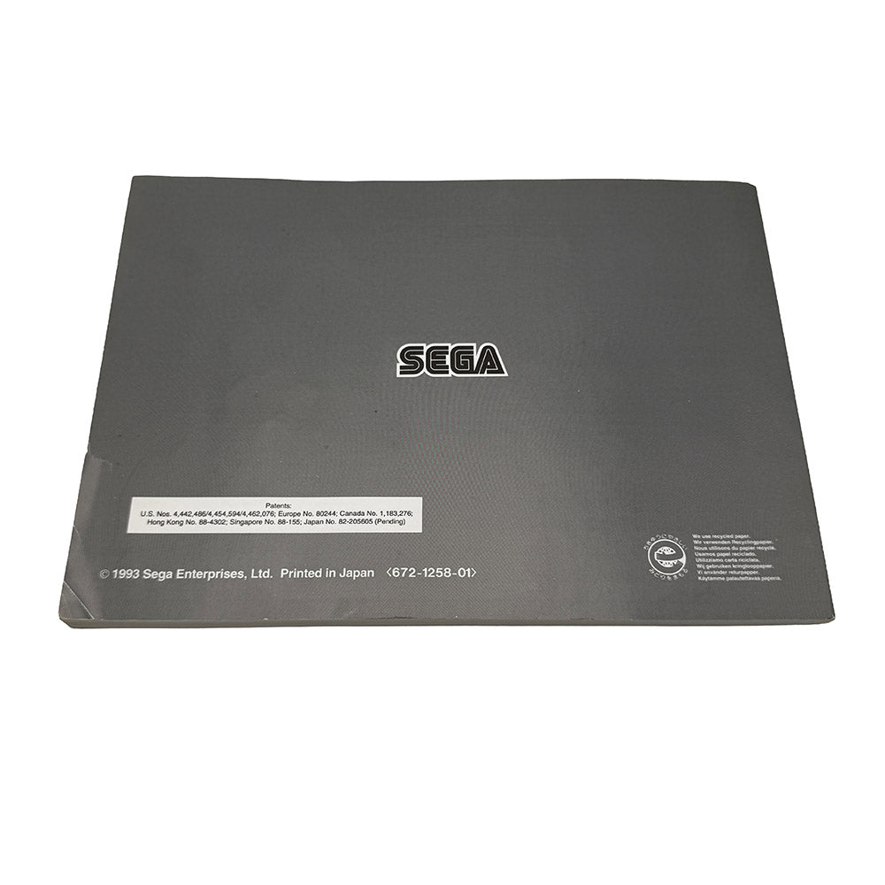 Sega Mega-CD II User Manual / Instructions