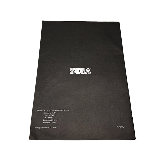 Livret d'instructions / Manuel Mega Games 6 Vol. 3 Sega Mega Drive II