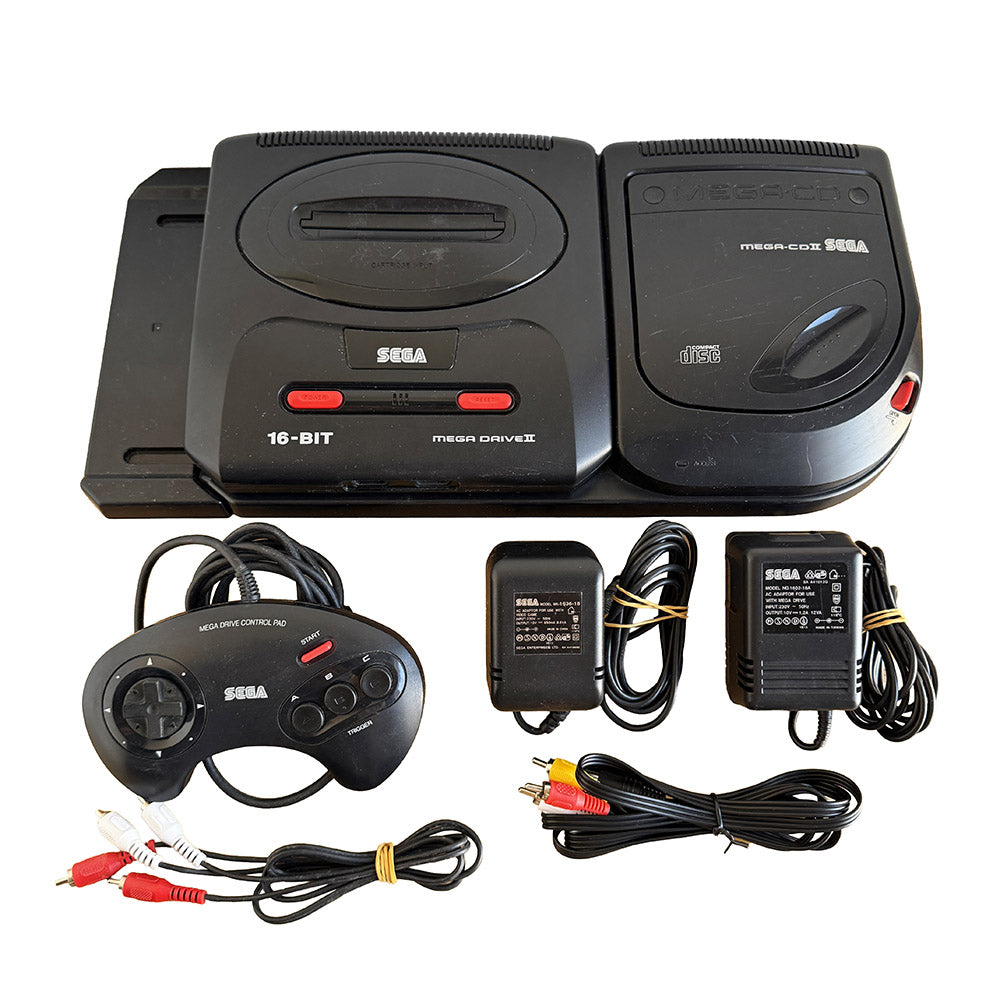 Console Sega Megadrive II + Mega-CD II