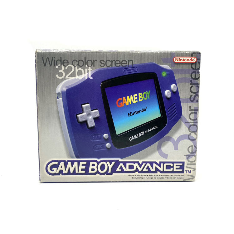 Console Nintendo Game Boy Advance Purple en boite