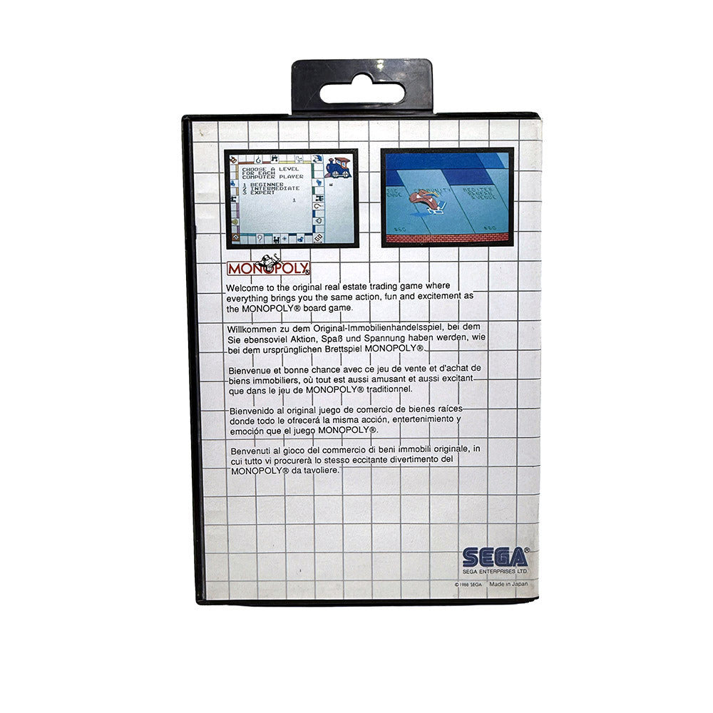 Monopoly Sega Master System