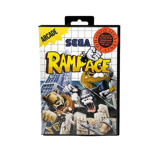 Rampage Sega Master System