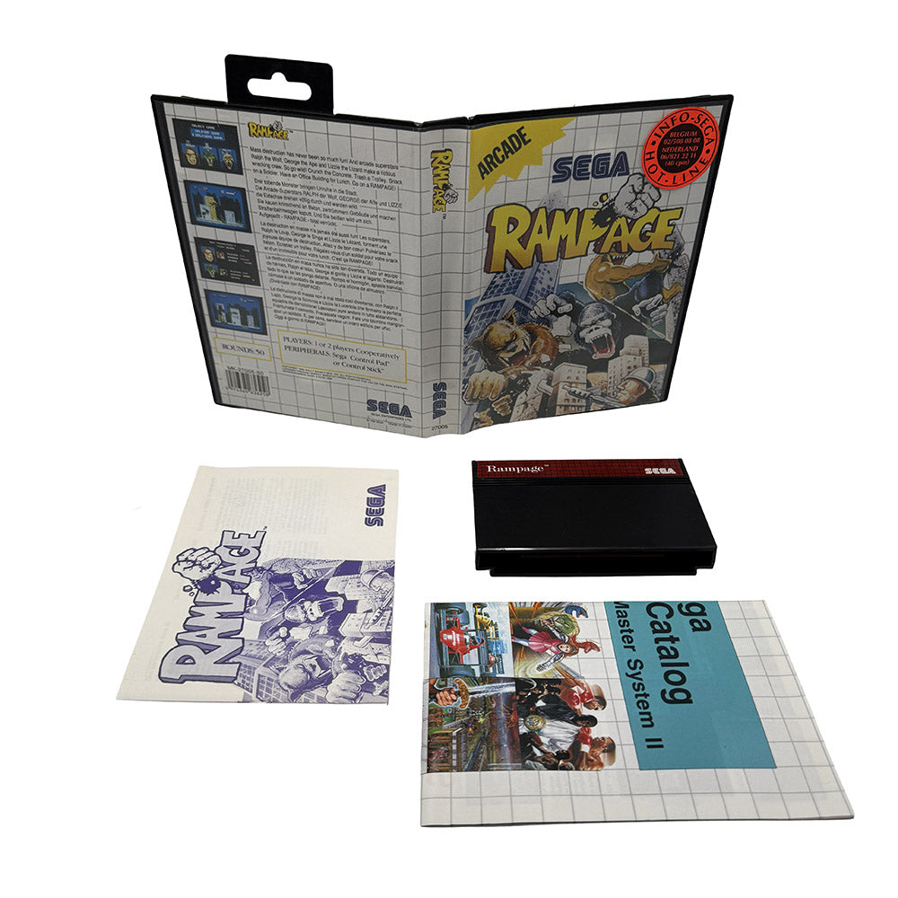 Rampage Sega Master System
