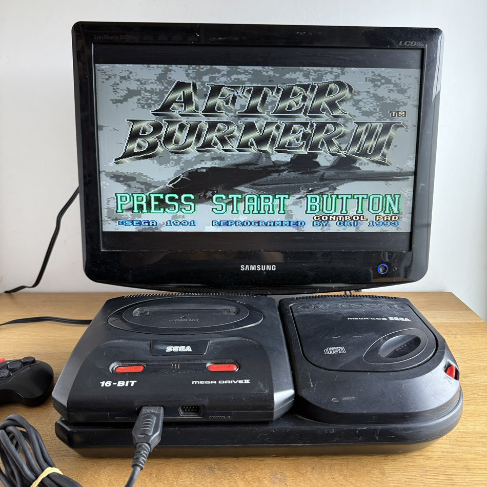 After Burner III + Silpheed Sega Mega-CD