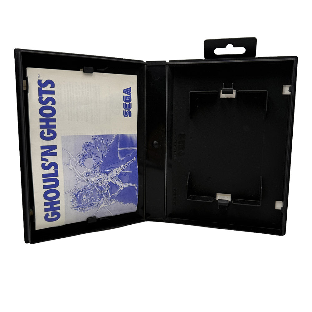Boite et notice Ghouls'N Ghosts Sega Master System