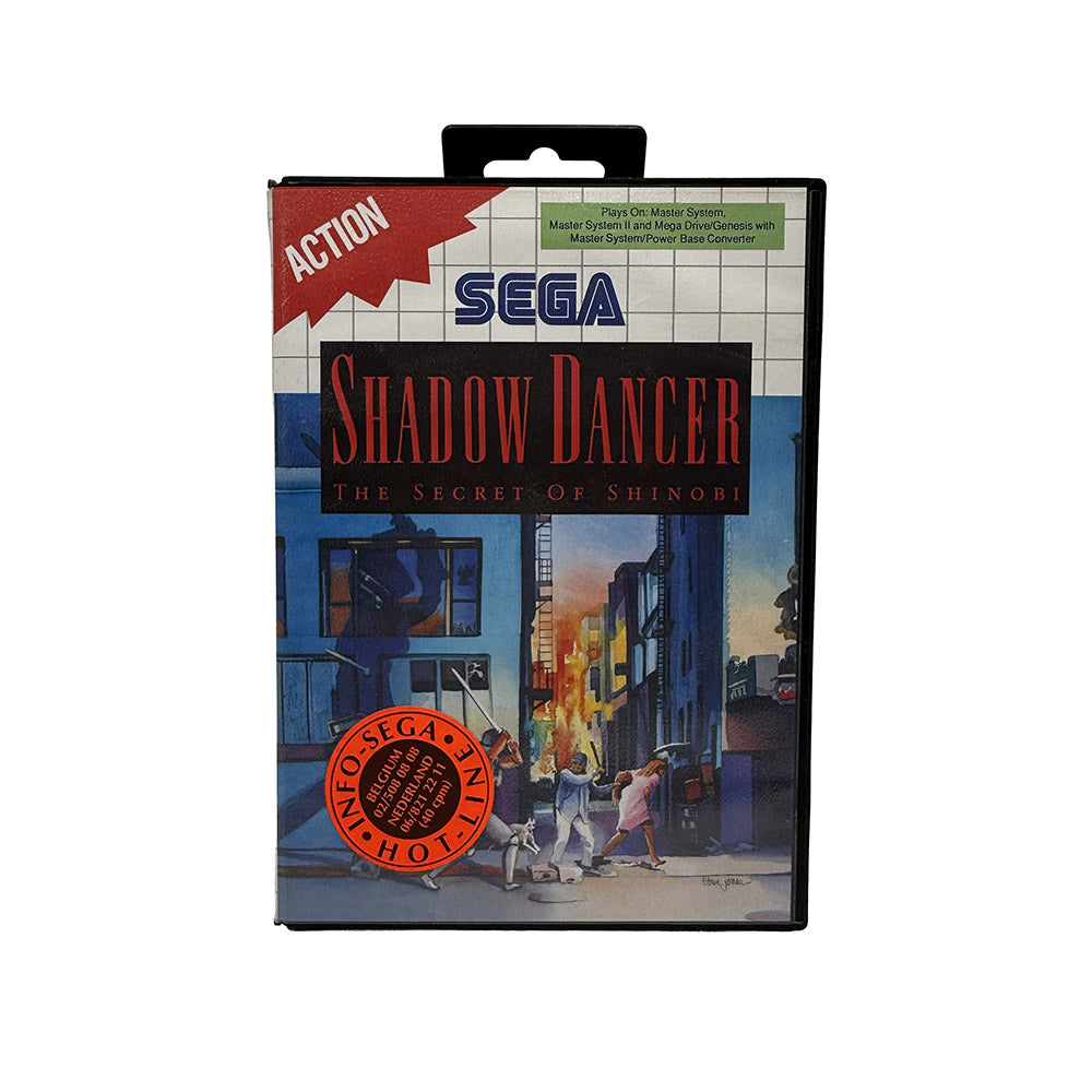 Shadow Dancer The Secret of Shinobi Sega Master System