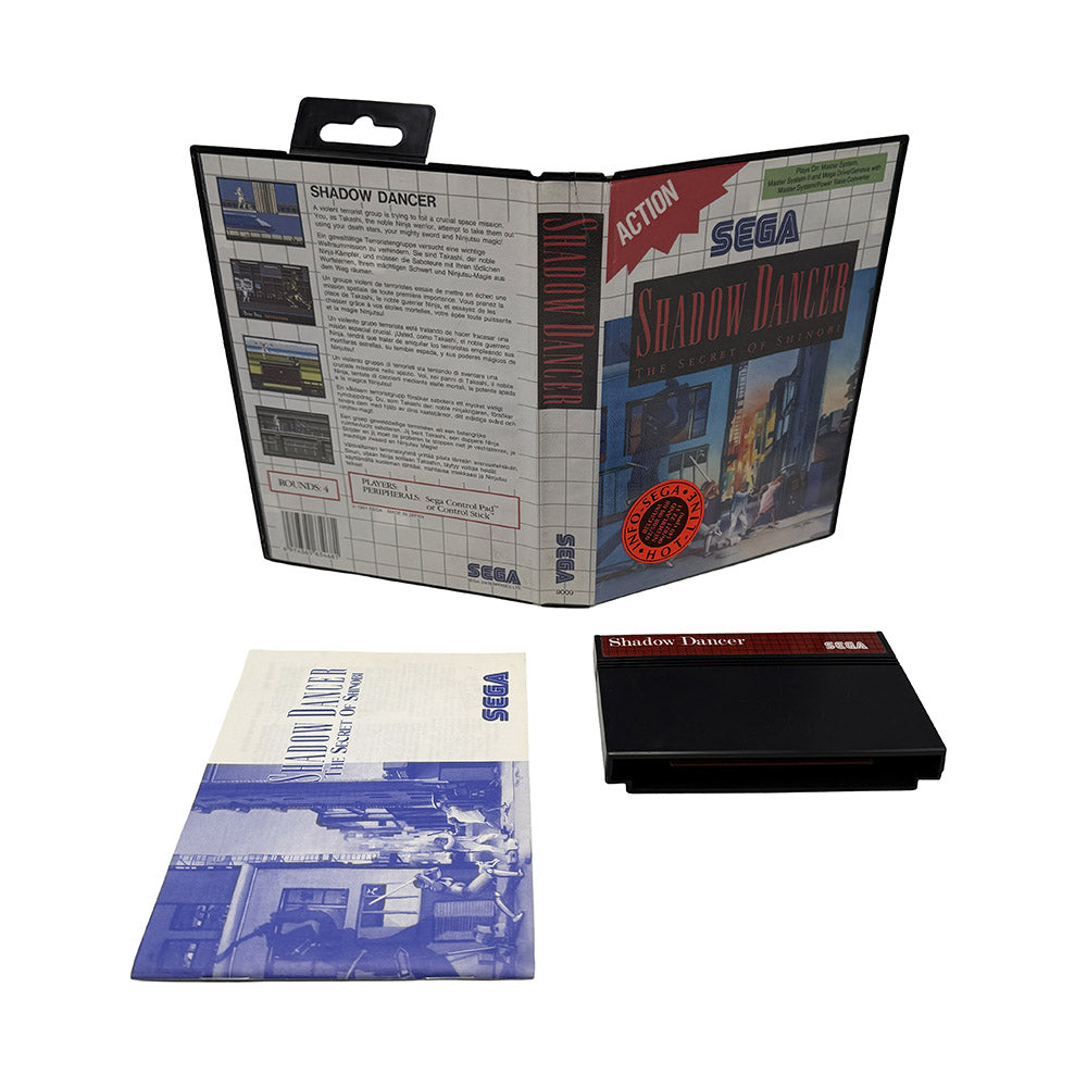Shadow Dancer The Secret of Shinobi Sega Master System