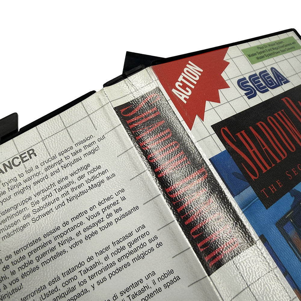 Shadow Dancer The Secret of Shinobi Sega Master System