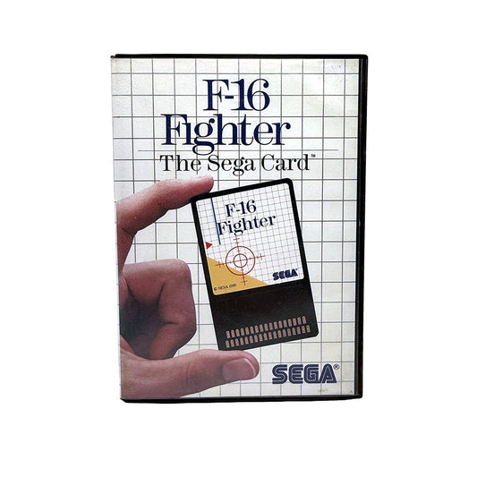 F-16 Fighter The Sega Card Sega Master System