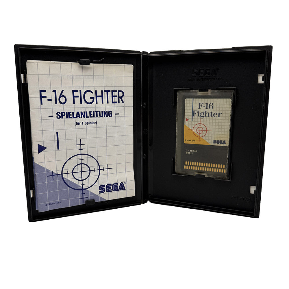 F-16 Fighter The Sega Card Sega Master System
