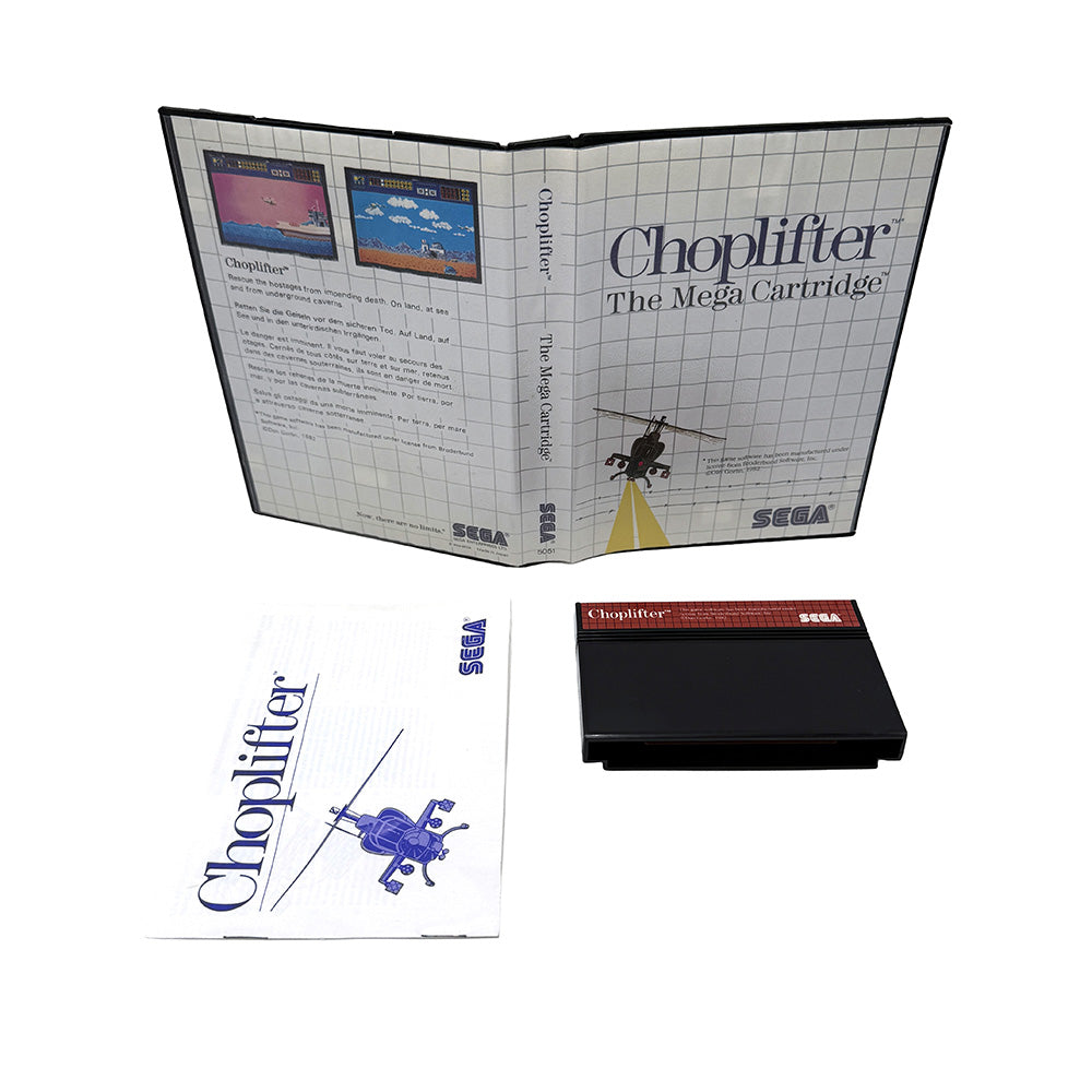 Choplifter Sega Master System