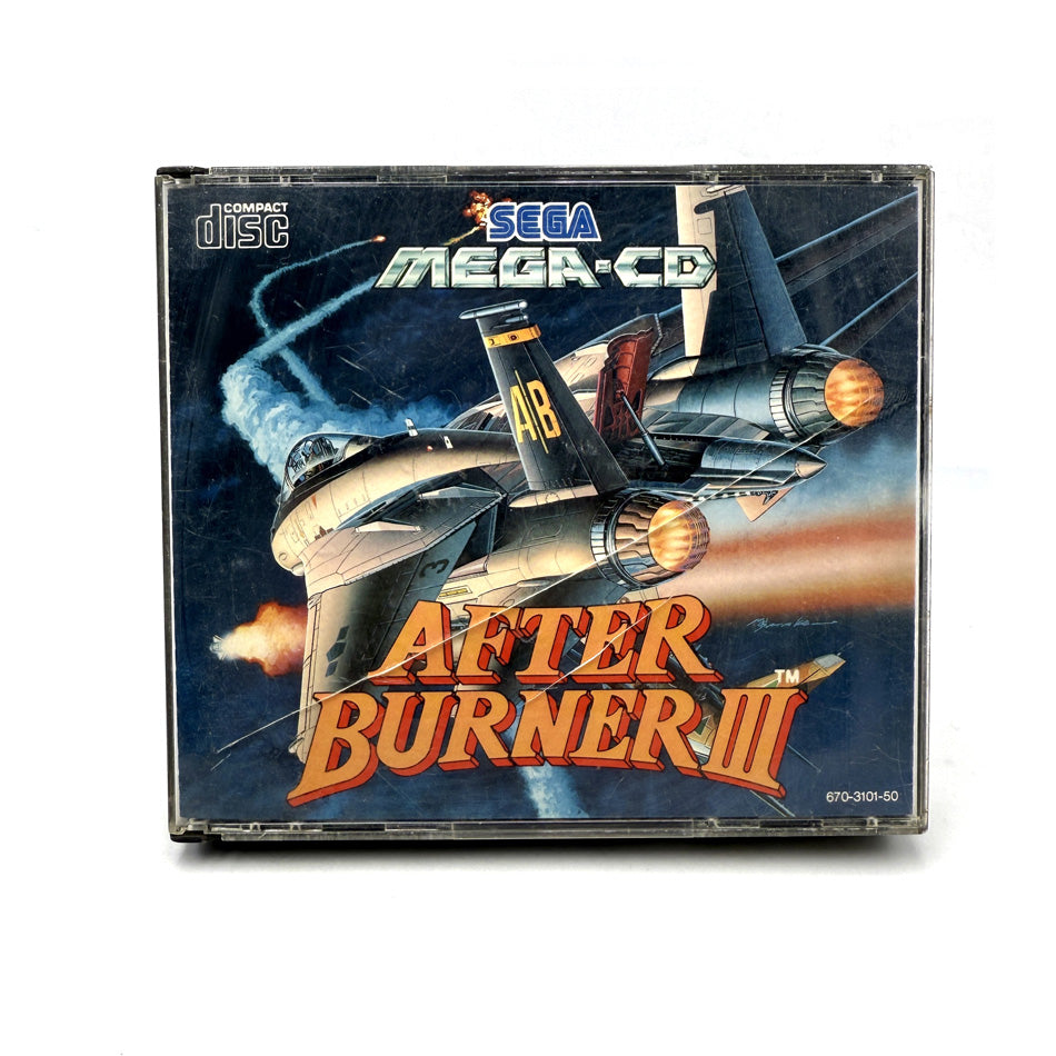 After Burner III + Silpheed Sega Mega-CD