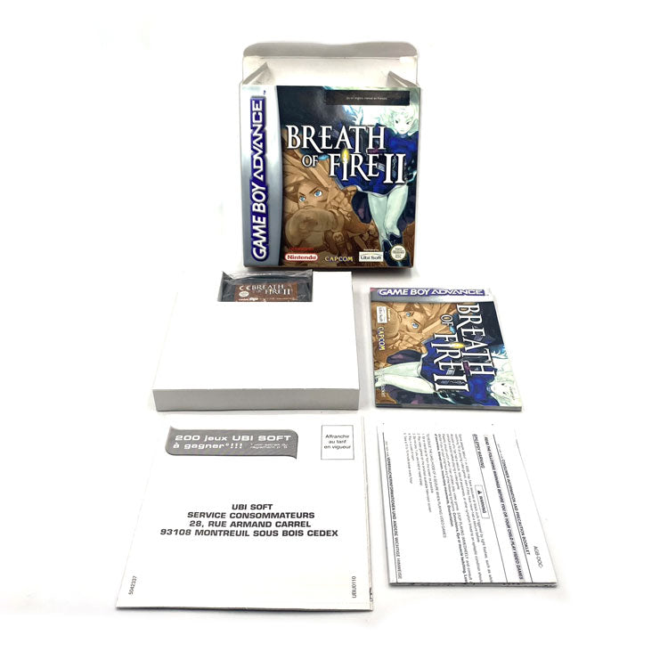 Breath Of Fire Nintendo II Game Boy Advance