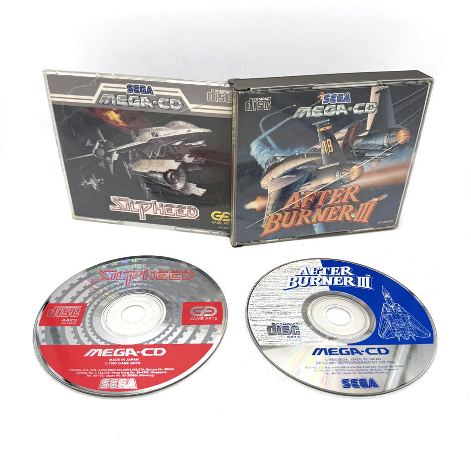After Burner III + Silpheed Sega Mega-CD