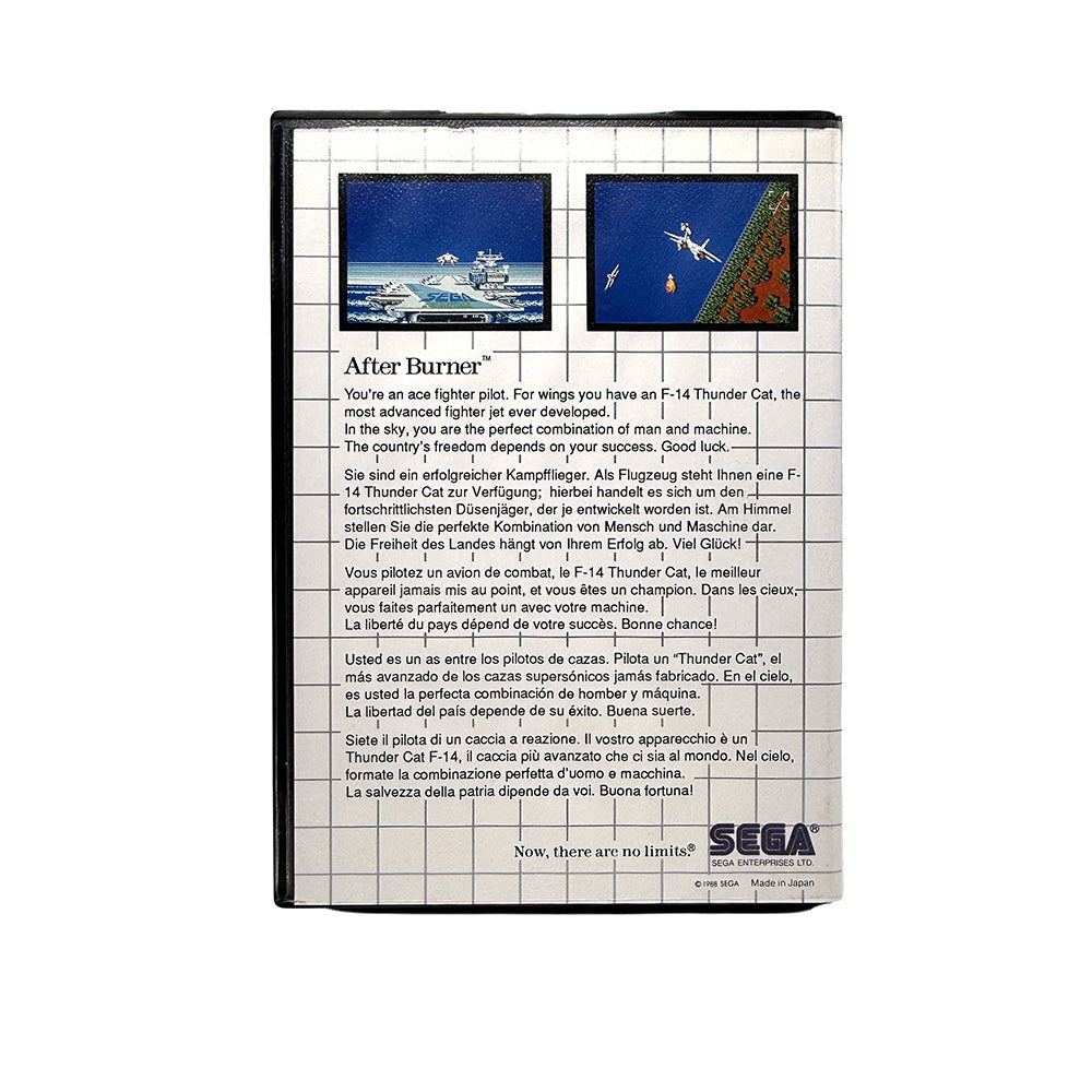 After Burner Sega Master System