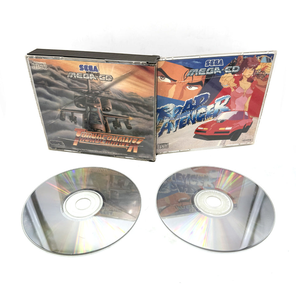 Road Avenger Sega Mega-CD (+ ThunderHawk) – Retromania