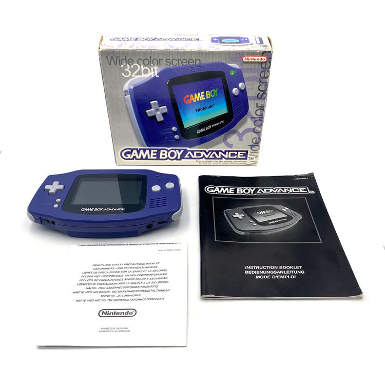 Console Nintendo Game Boy Advance Purple en boite