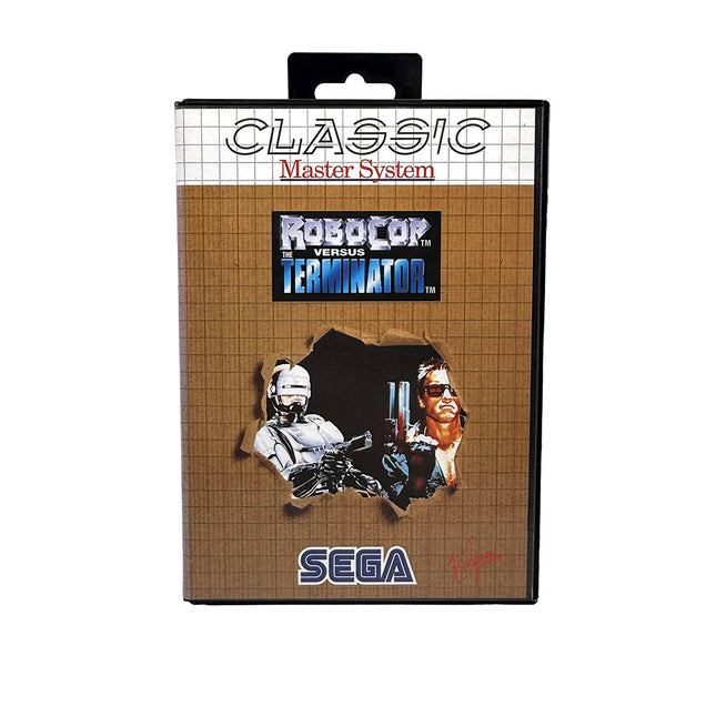 Robocop Versus The Terminator Sega Master System Classic Version (RARE)