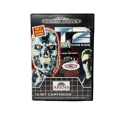 T2 The Arcade Game Sega Megadrive (Terminator 2)