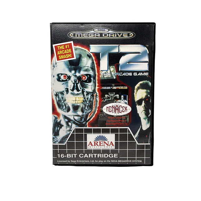 T2 The Arcade Game Sega Megadrive (Terminator 2)