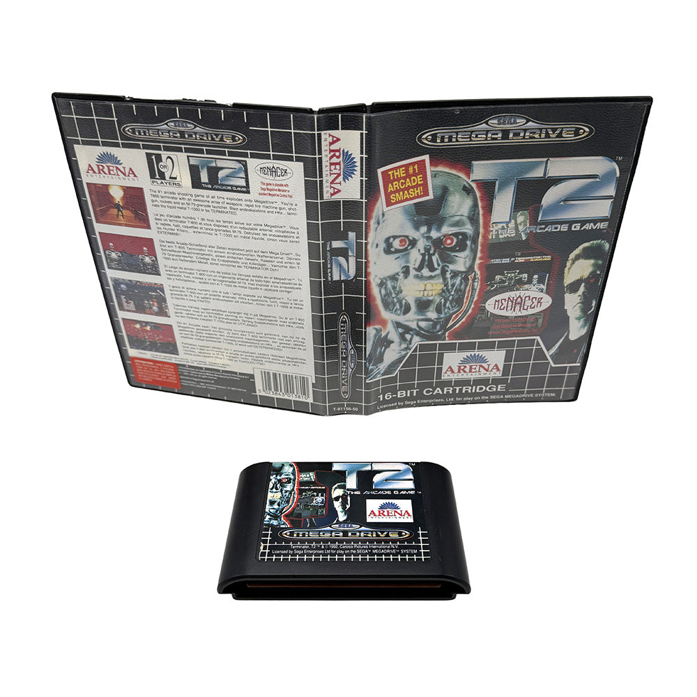 T2 The Arcade Game Sega Megadrive (Terminator 2)