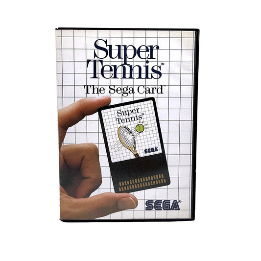 Super Tennis The Sega Card Sega Master System