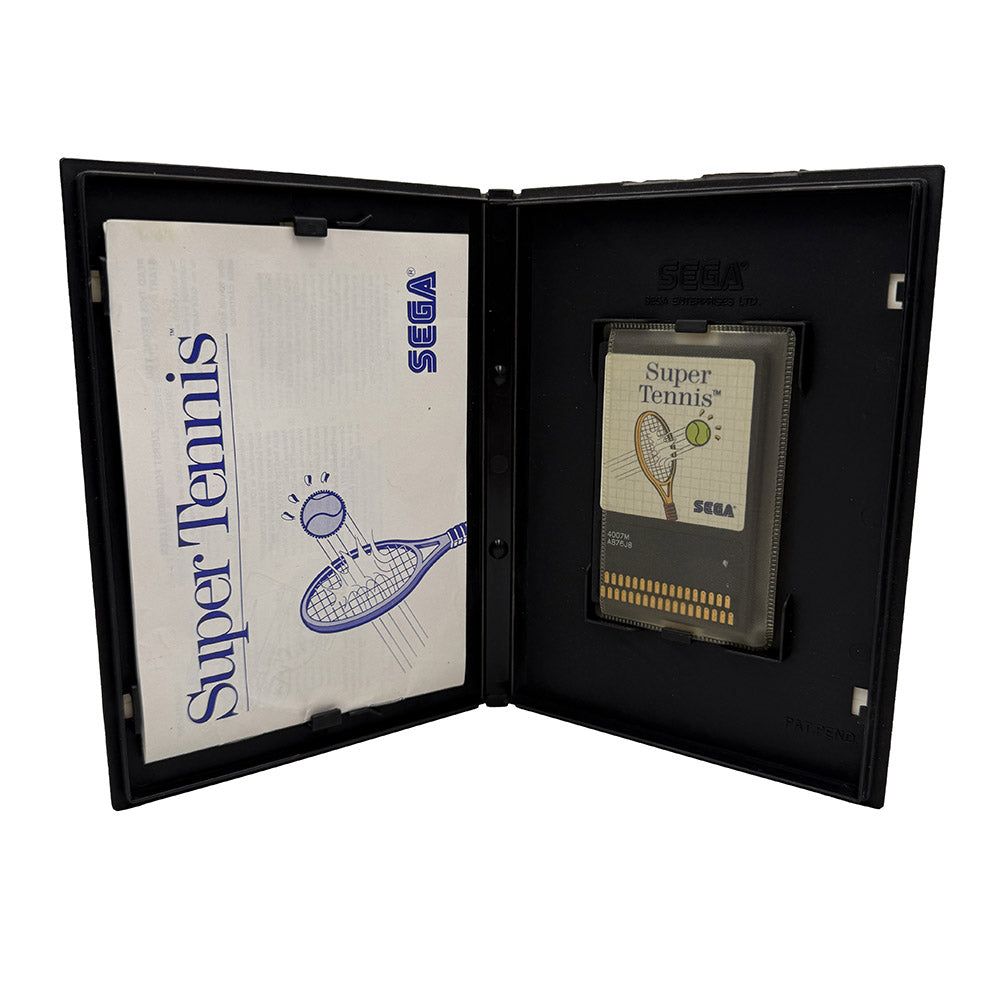 Super Tennis The Sega Card Sega Master System