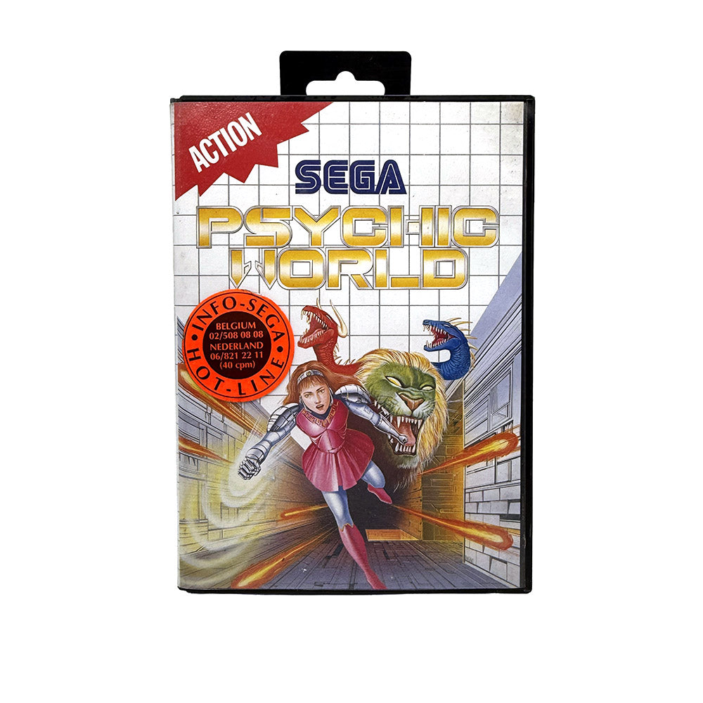 Boite Psychic World Sega Master System