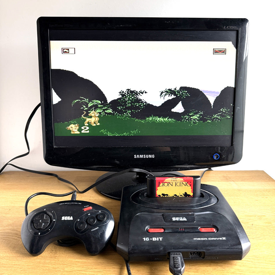 Console Sega Megadrive II Aladdin Pack 