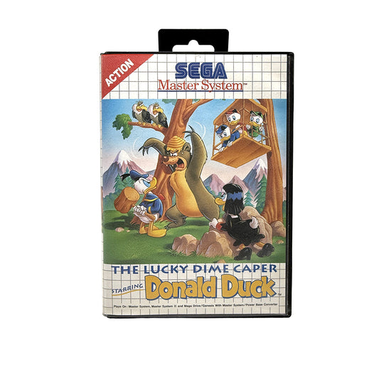 The Lucky Dime Caper Starring Donald Duck Sega Master System